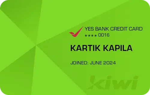 Yes Bank Kiwi Credit Card