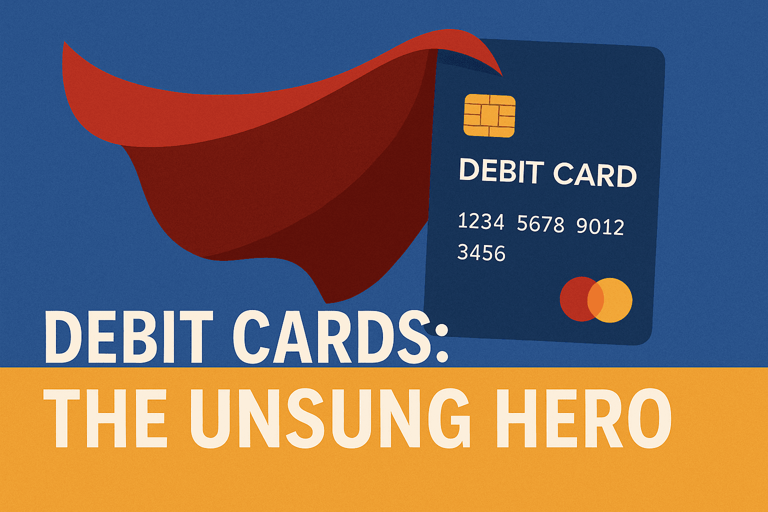 Debit card as a rising hero in the digital financial world.