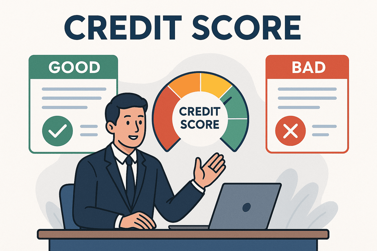 Credit score pros and cons explained visually