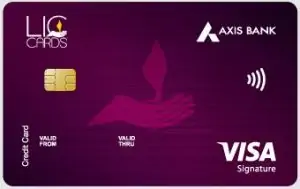 Axis LIC Signature Credit Card 
